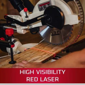 Jet JMS-12X 1PH 115V 12″ Dual Bevel Miter Saw (707212) - view 3