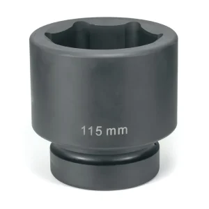 Grey Pneumatic 2-1/2″ Dr. x 90mm Standard Length Impact Socket (7090M)