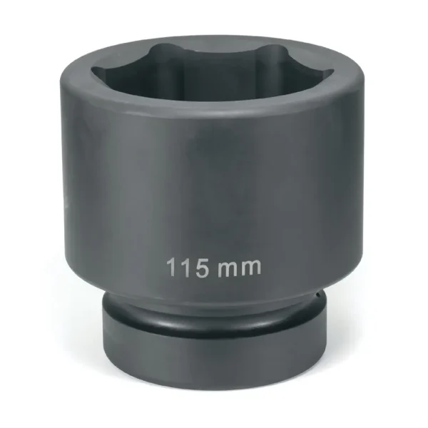 Grey Pneumatic 2-1/2″ Dr. x 90mm Standard Length Impact Socket (7090M)
