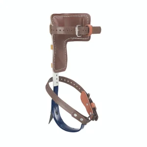 Klein Tools CN1986ARL Pole Climber Set with 1-9/16-Inch Gaffs, Complete Set