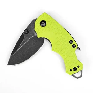 Kershaw 8700LIMEBW Shuffle Lime Green, 2.4″ 8Cr13MoV SS, Blackwash Plain Blade