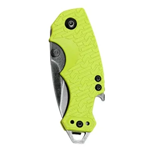 Kershaw 8700LIMEBW Shuffle Lime Green, 2.4″ 8Cr13MoV SS, Blackwash Plain Blade - view 2