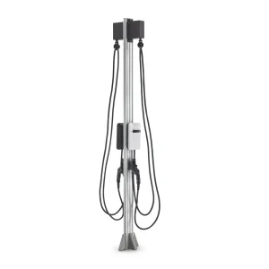EvoCharge iEVSE Plus WiFi & 4G Dual Port 8′ Pedestal (EVC3AC0B1A1B4)