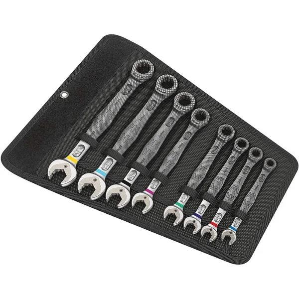 Wera 05020012001 Joker Set Imperial Combination Wrench-Set, 8 Pieces