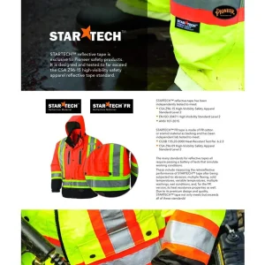 Pioneer Hi Vis Safety T Shirt for Men with Reflective Tape, XL (V1052150U-XL) - view 4