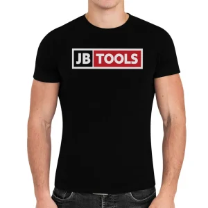 JB Tools Black T-Shirt XX-Large
