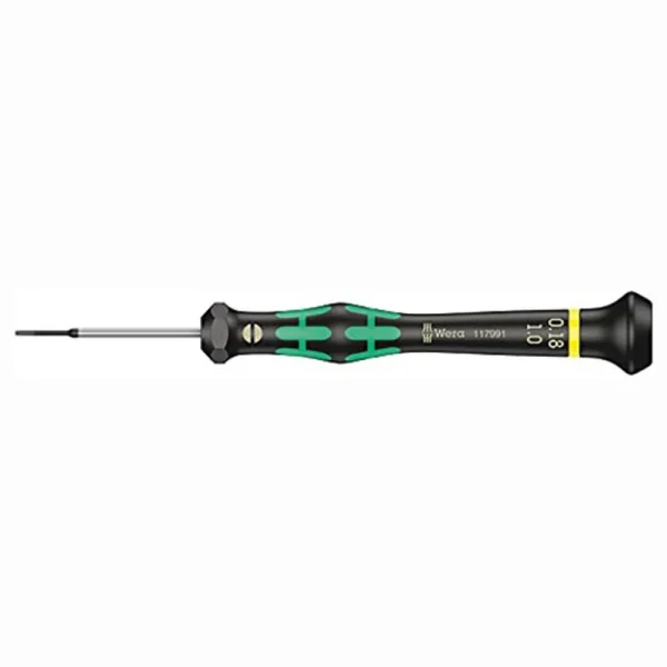 Wera 05117991001 Kraftform Micro 2035 Slotted Electronics Precision Screwdriver