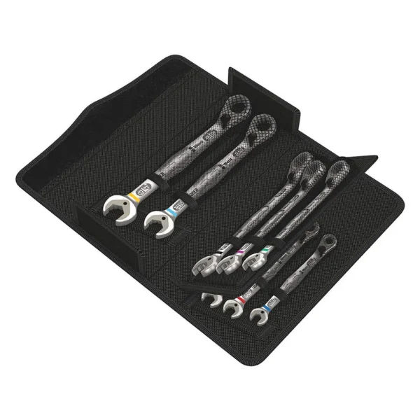 Wera 05020093001 Joker Set of Ratcheting Combination Wrenches, Imperial, 8 Pcs