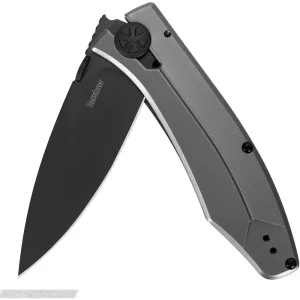 Kershaw 3440 Innuendo Pocketknife; 3.3 Inch Drop Point Stainless Steel Blade