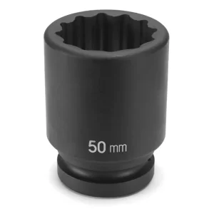 Grey Pneumatic 1-1/2″ Drive x 120mm Deep Impact Socket 12pt (62120MD)