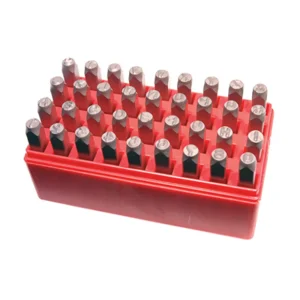 K Tool 73400 Number & Letter Stamp Set – Size 3/16