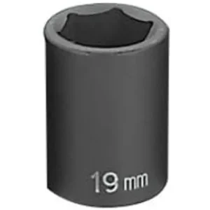 Grey Pneumatic 1/2″ Drive x 19mm Standard Socket (2019M) - view 2