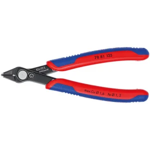Knipex Electronic Super Knips, Multi-Component Grips, 5 in (7881125)