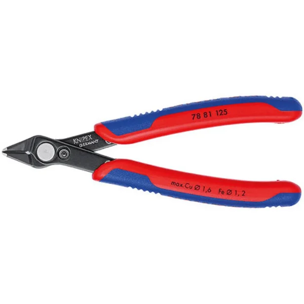 Knipex Electronic Super Knips, Multi-Component Grips, 5 in (7881125)