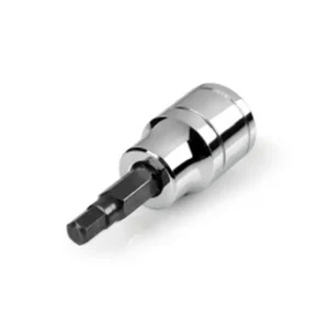 VIM Tools 3mm 1/4″ Drive Hex Male Socket, Black (HM-3MM)