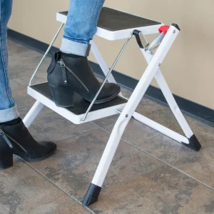 AmeriHome 2-Step Mini Step Ladder with Non-Slip Treads (MSL2BX) - view 4