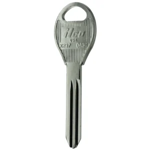 Ilco Bag of 10 Infiniti and Nissan Metal Key Blank (X237-DA34)