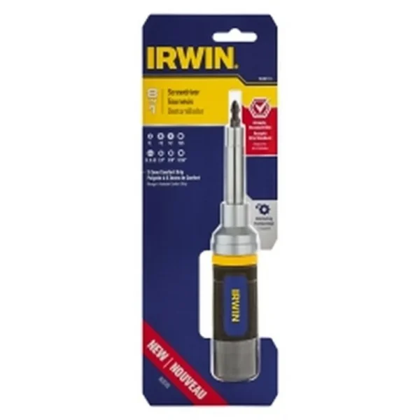 Irwin 1948774 8-in-1 Ratcheting Screwdriver