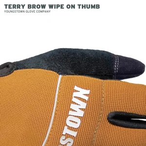 Youngstown Glove Tradesman Plus Performance Glove Medium, Brown (06-3040-70-M) - view 4