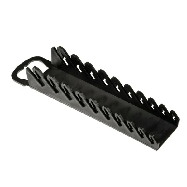 Ernst Black 10-Tool Gripper Stubby Wrench Organizer (5075)