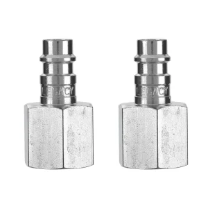 Flexzilla 2-Pack High Flow Plug 1/4 Body 3/8 FNPT (A53630FZ)