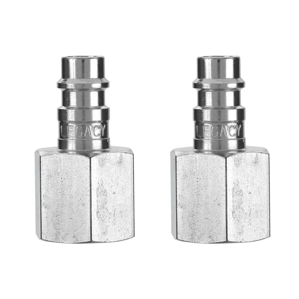 Flexzilla 2-Pack High Flow Plug 1/4 Body 3/8 FNPT (A53630FZ)