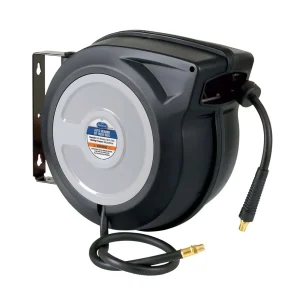 Eastwood 50ft Retractable Air Hose Reel with Hybrid Flex Polymer Hose (32499)