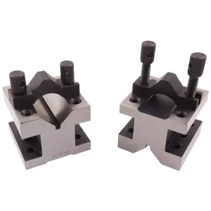 HHIP 1-3/8 L X 1-3/8 W X 1-3/16 H PRECISION V-BLOCK & CLAMP SET (3402-0001)