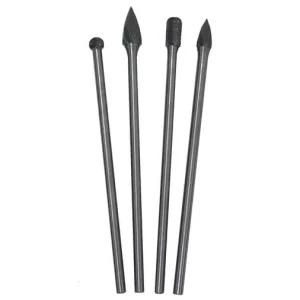 Long Reach Carbide Burr Set – 4 Piece - view 2