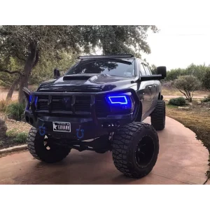 Oracle Lighting 2009-2018 RAM 1500 TRX/SLT Quad Pre-Assembled Headlights – (Black Housing) (7121-001 - view 2