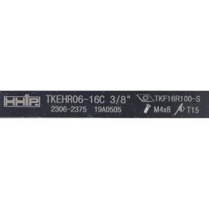 HHIP 3/8″ RIGHT HAND EXTERNAL TKEHR06-16C GROOVING & CUT-OFF HOLDER (2306-2375) - view 3