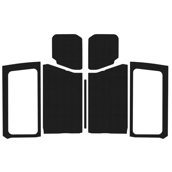 DEI Black Wrangler JL 2-Door Original Finish Complete Kit (50280)
