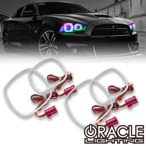 Oracle Lighting 2011-2014 Dodge Charger Dynamic ColorSHIFT® Headlight Halo Kit (2234-332)