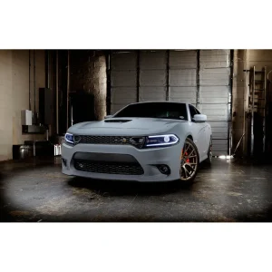 Oracle Lighting 2015-2021 Dodge Charger ColorSHIFT® RGB+W Headlight DRL Upgrade Kit (1443-330, 1443- - view 2