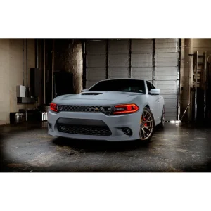Oracle Lighting 2015-2021 Dodge Charger ColorSHIFT® RGB+W Headlight DRL Upgrade Kit (1443-330, 1443- - view 4