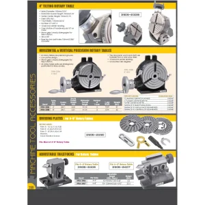 VERTEX 12″ HORIZONTAL/VERTICAL ROTARY TABLE (3900-2332) - view 4