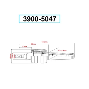HHIP MT3 HIGH SPEED LIVE CENTER B-TYPE (3900-5047) - view 2
