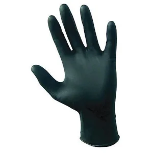 SAS Safety 66517 Raven Black 6ml Nitrile Powder Free – M - view 3