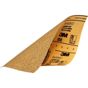 3M 5-Pack 80+Grit 9″ x 11″ Sandpaper (32115) - view 4