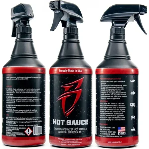 Boat Bling Hot Sauce Hard Water Spot Remover, For Boats, Rvs, Powersport Vehicles And More, Black,1  - view 3