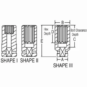 Grey Pneumatic 1″ Drive X 54Mm Deep Length Impact Socket (4154MD) - view 2