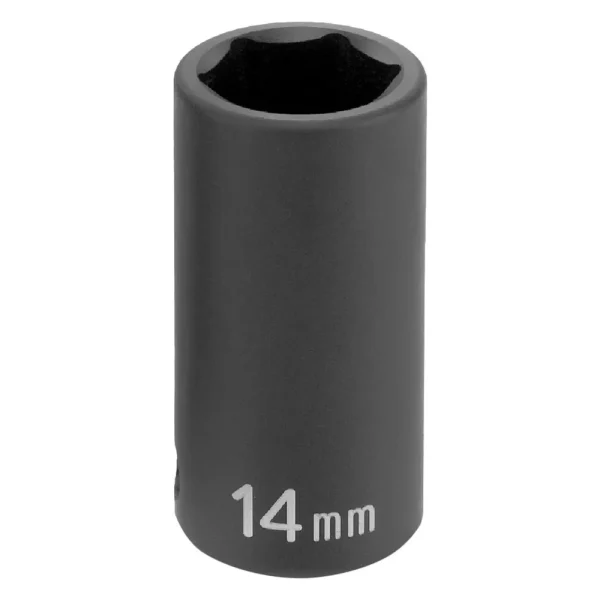 Grey Pneumatic 3/8″ Drive 19 Mm 6-Point Semi-Deep Impact Socket (1019MSD)