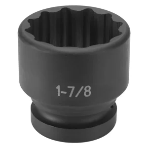 Grey Pneumatic 1″ Drive 1-13/16″ 12-Point Standard Impact Socket (4258R)