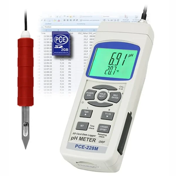 PCE Instruments Digital Food pH Meter (PCE-228M)