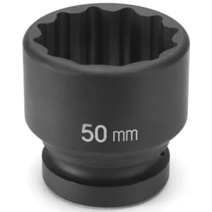 Grey Pneumatic 34Mm X 12 Point Short 1-1/2″ Drive Impact Socket (6234M)