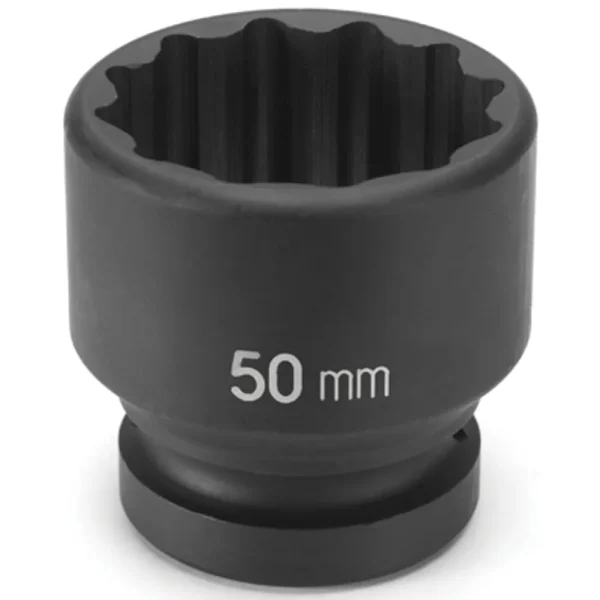 Grey Pneumatic 34Mm X 12 Point Short 1-1/2″ Drive Impact Socket (6234M)