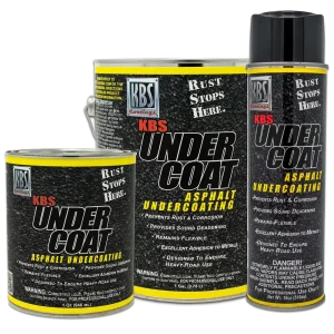 KBS Coatings UnderCoat Asphalt Protective Coating – Aerosol (76100)