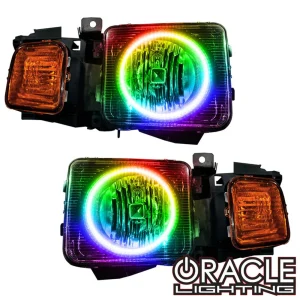 Oracle Lighting 2005-2010 Hummer H3 Dynamic ColorSHIFT® Headlight Halo Kit (2316-332)