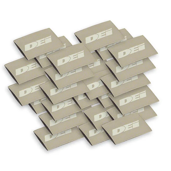DEI Spark Plug Wire/Boot Shrink Tubes, Gray 18mm x 1.5in (10800)
