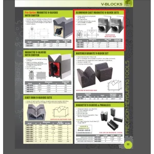 HHIP 4 X 2 X 6 ALUMINUM CAST MAGNETIC V-BLOCK SET (3402-0902) - view 4